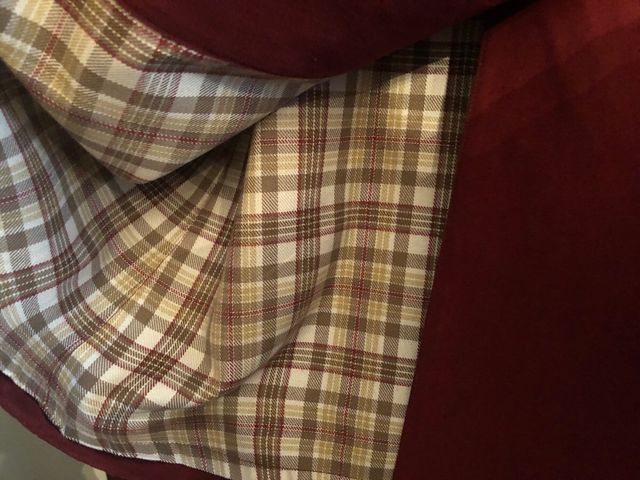 Abrigo Serraje Granate