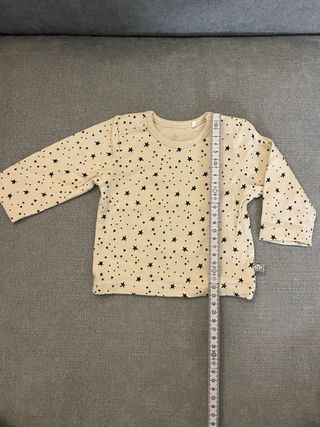 Maglia + salopette, neonato 1 mese