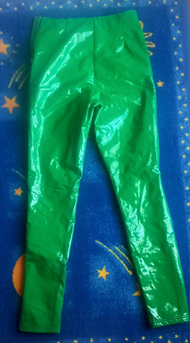 Pantalones térmicos verdes calzedonia t M