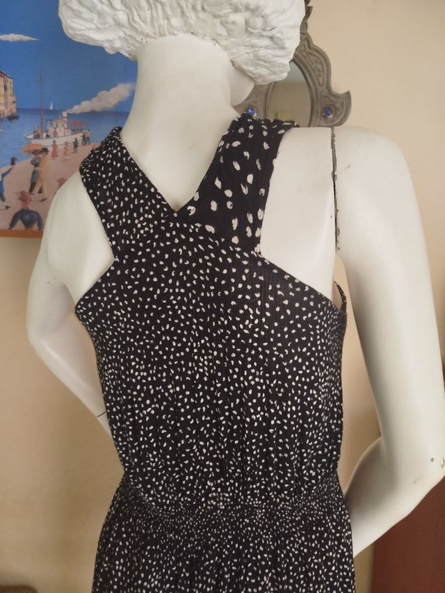 Vestido lunares Oysho