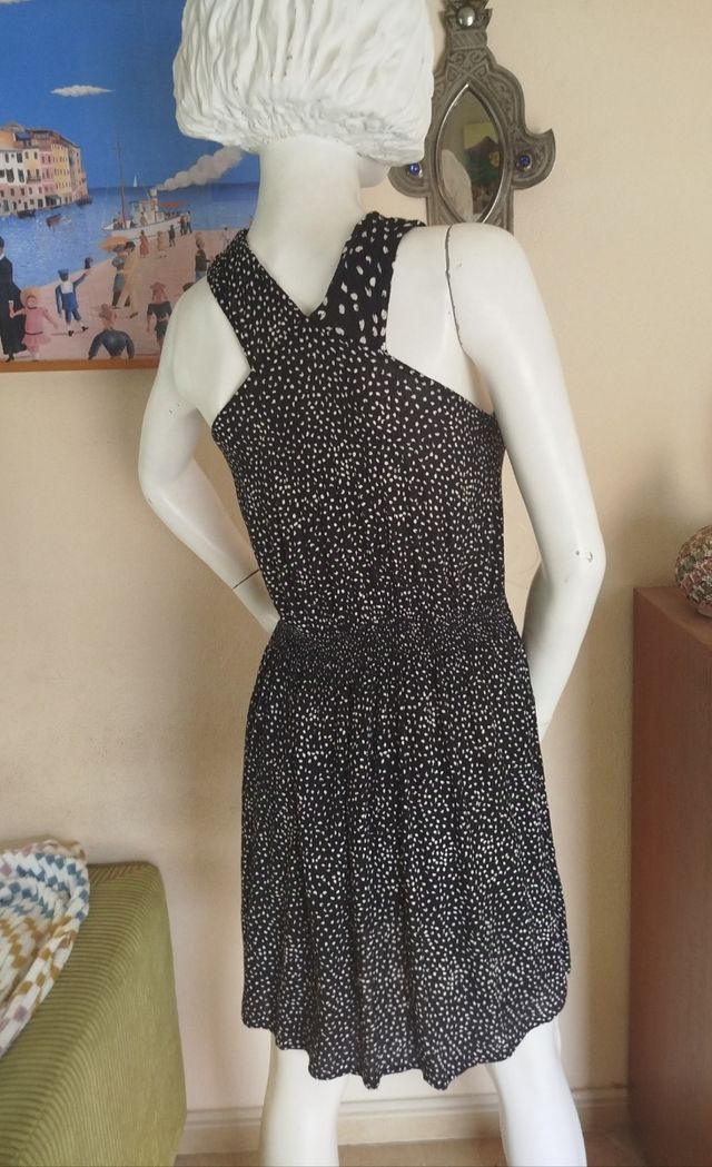 Vestido lunares Oysho