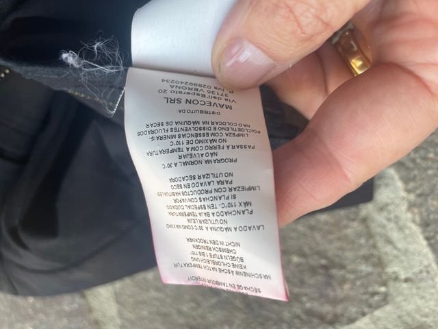 Pantaloni neri slim John Barritt taglia 46 it