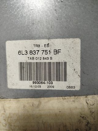 Elevalunas delantero Seat Ibiza 6L 