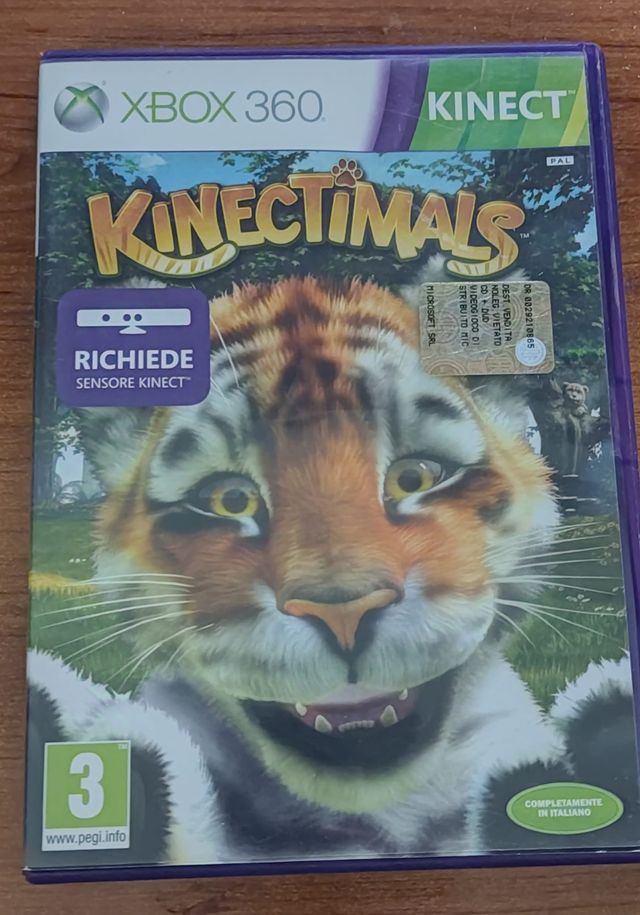 kinecTimals per xbox 360 pegi 3