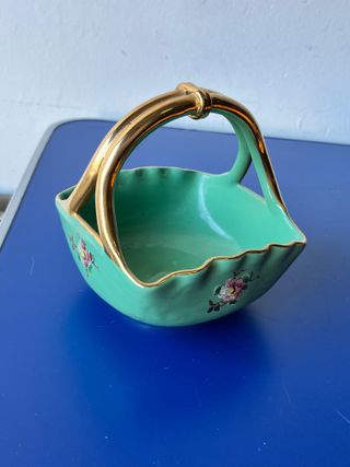 Cestino in Ceramica Vintage Grazia Deruta