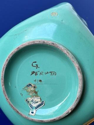 Cestino in Ceramica Vintage Grazia Deruta