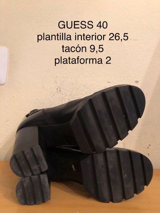 GUESS botines tacon 40