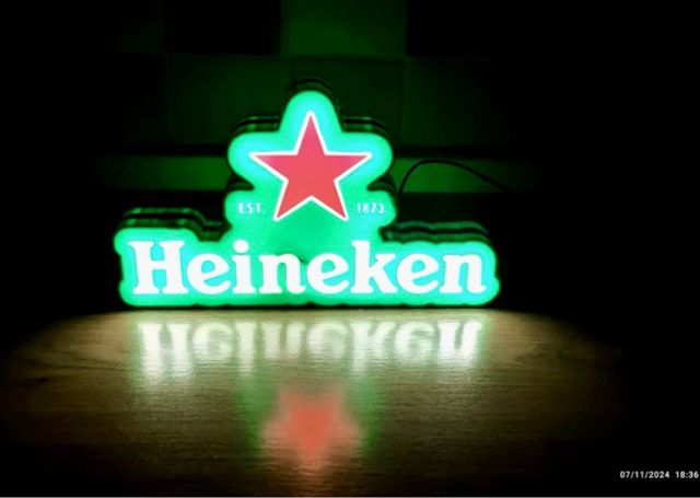 Heineken  lamp led