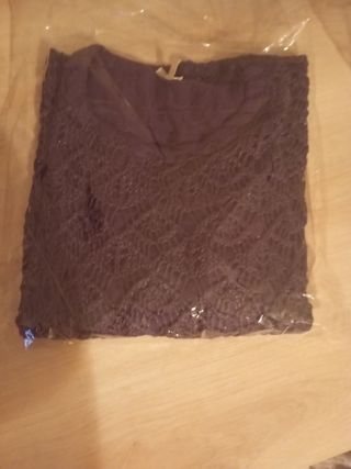 Jersey lila mujer talla L