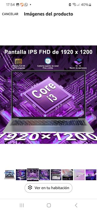 Ordenador portatil intel 3. Nuevo