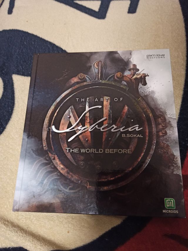 libro de arte syberia the world before