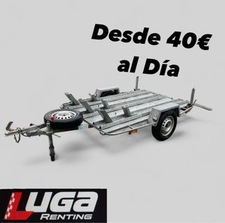 LUGA Renting Alquiler Remolque 3 Motos 