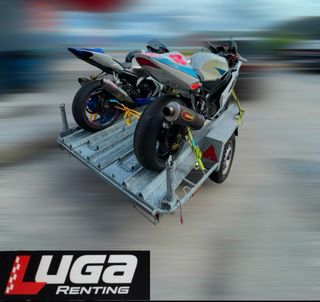 LUGA Renting Alquiler Remolque 3 Motos 