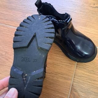 Bota azul zara niña