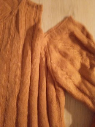 Jersey mostaza claro mujer talla M
