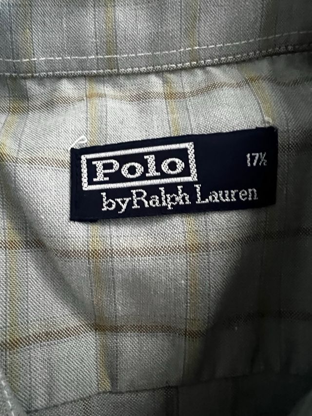 Camisa Ralph Lauren hombre cuadros