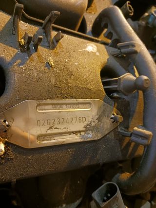 Motor range rover tdv6 2.7