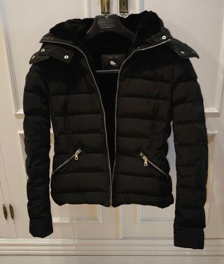 Chaqueta plumas Zara talla S