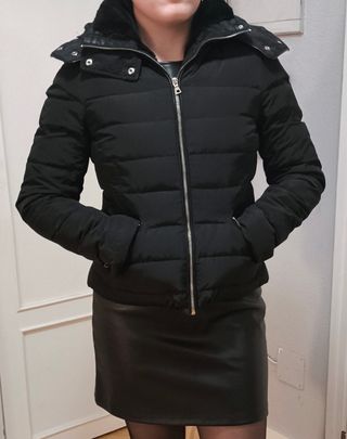 Chaqueta plumas Zara talla S