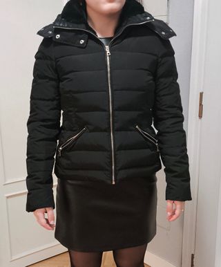 Chaqueta plumas Zara talla S
