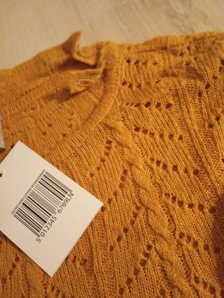 Jersey mostaza claro talla L