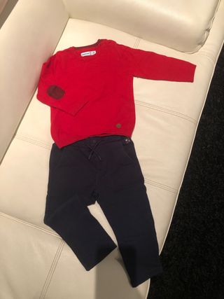 Completo bimbo mayoral 18 mesi