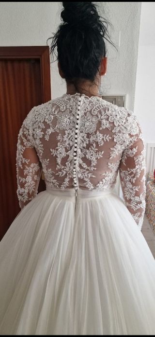 VESTIDO DE BODA NOVIA PRINCESA