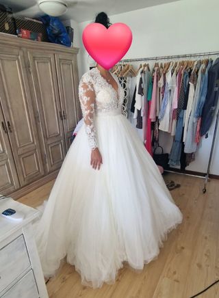 VESTIDO DE BODA NOVIA PRINCESA