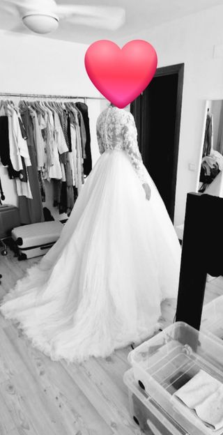 VESTIDO DE BODA NOVIA PRINCESA