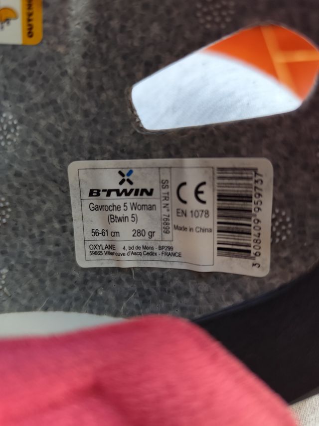 Casco bicicleta adulto Btwin