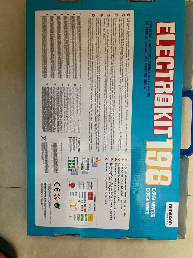 ELECTROKIT 198 Experimentos