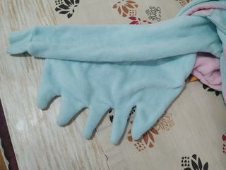 pijama disfraz búho azul turquesa talla S