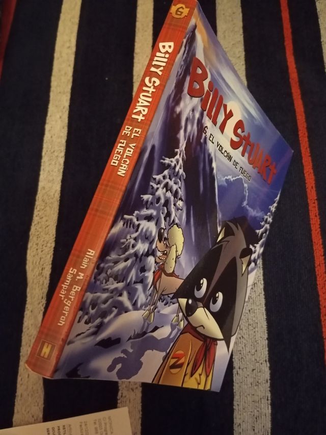 El volcán de fuego: Billy Stuart 6 (Spanish Edition)