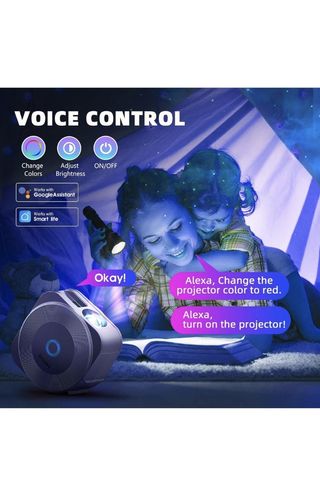 Drcowu Lampara LED AlexaProyector Estrellas