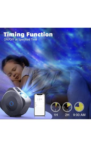 Drcowu Lampara LED AlexaProyector Estrellas