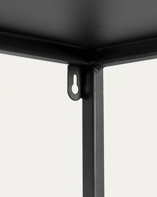 Estanteria Shantay negra metalica