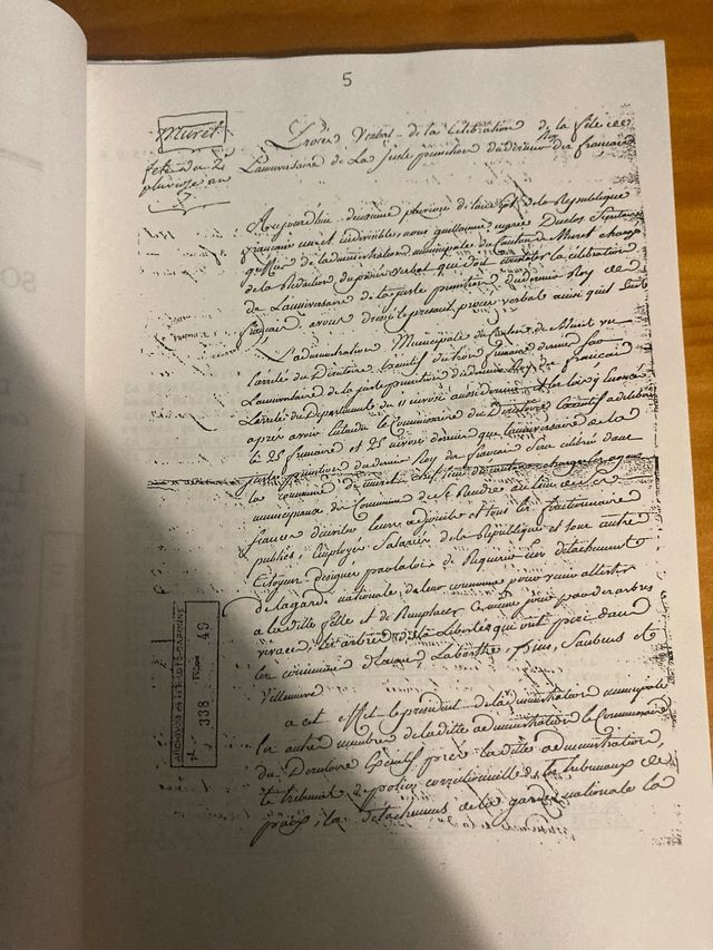 L'Insurrection royaliste de l'an VII