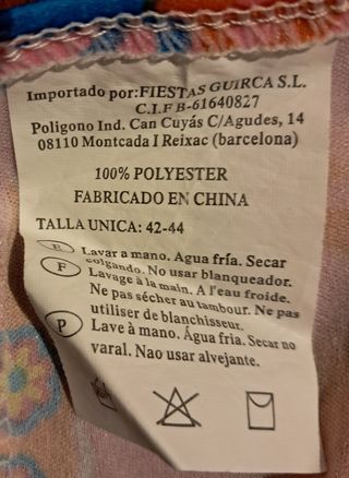 DISFRAZ HIPPIE MUJER