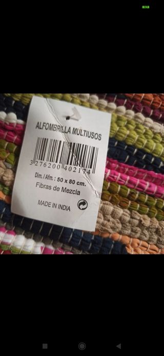 Alfombra India  50 x 80
