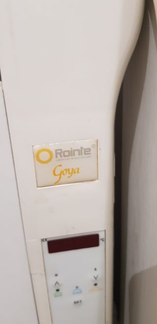 Radiador eléctrico.