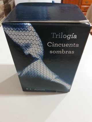 Libro trilogía 50 sombras de Grey.retro,vintage