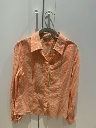Camisa color salmón
