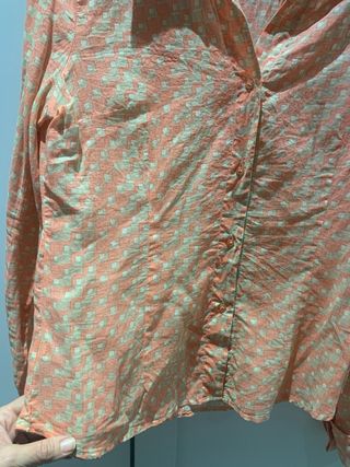 Camisa color salmón