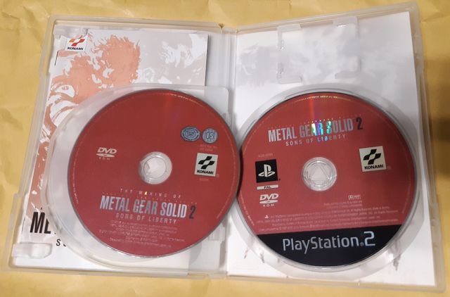 Metal Gear 2 Sons Of Liberty PS2