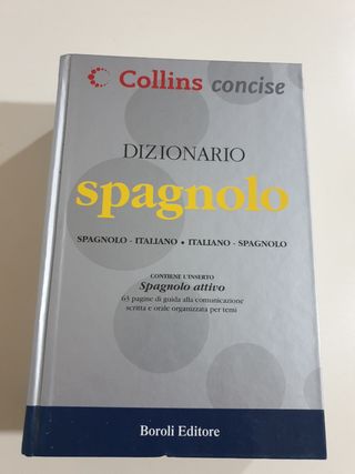 Libro diccionario español a italiano