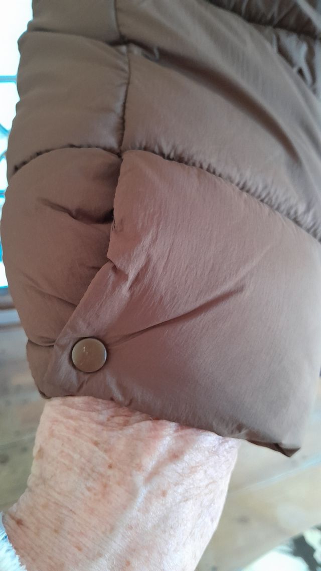 Chaqueta oversize de zara Puffer Coat.