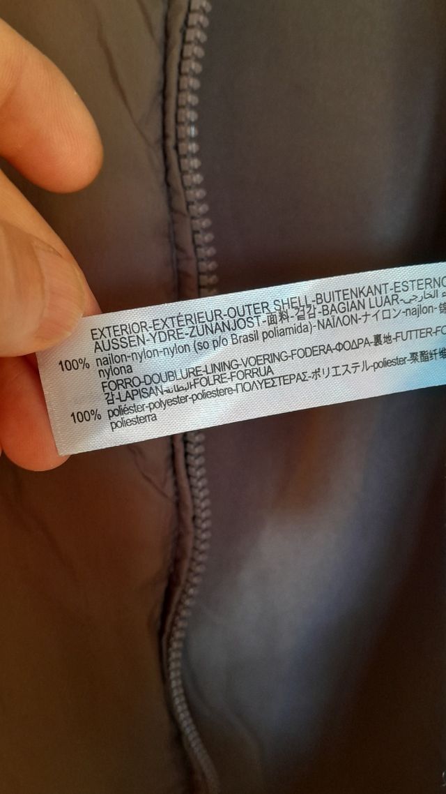 Chaqueta oversize de zara Puffer Coat.