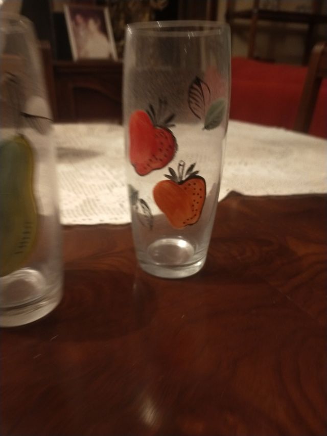 Juego de vasos altos