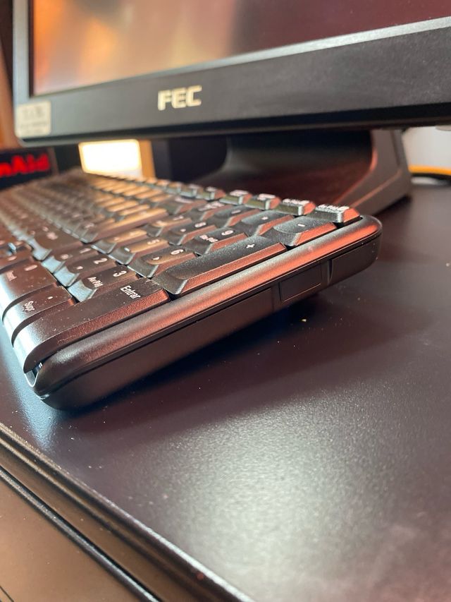 TECLADO Y MOUSE LOGITECH caja registradora