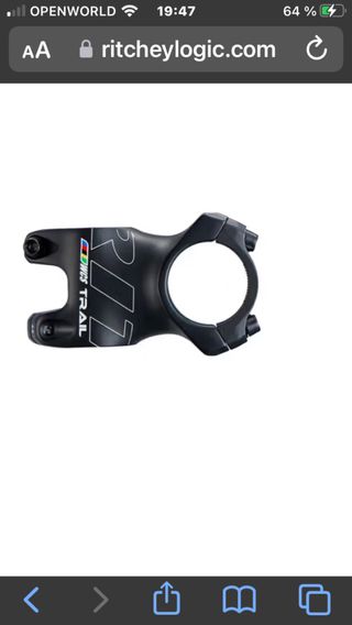 Potencia Ritchey WCS Trail 60mm Nuevas 